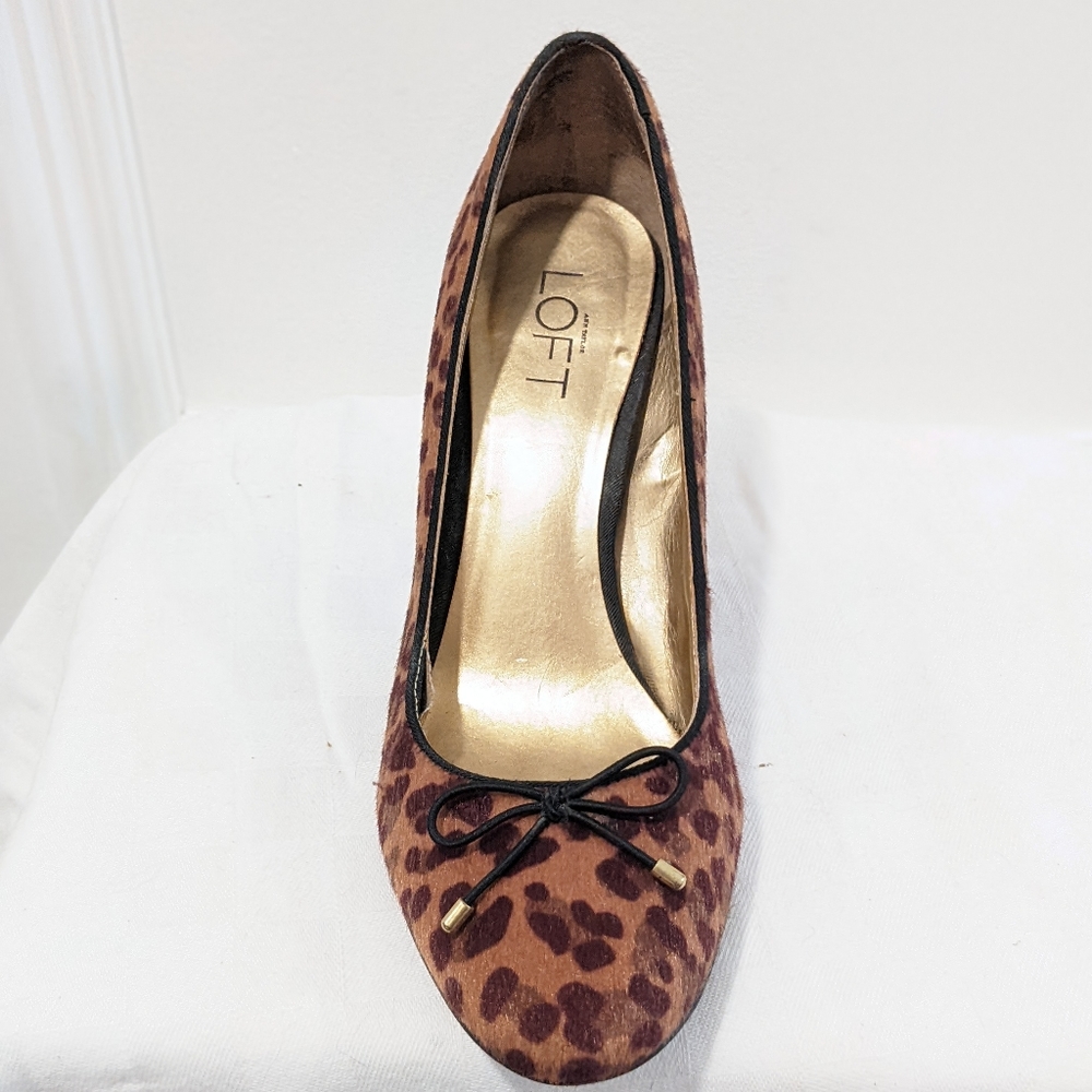 Leopard print heels by Loft - Picture 3 of 14